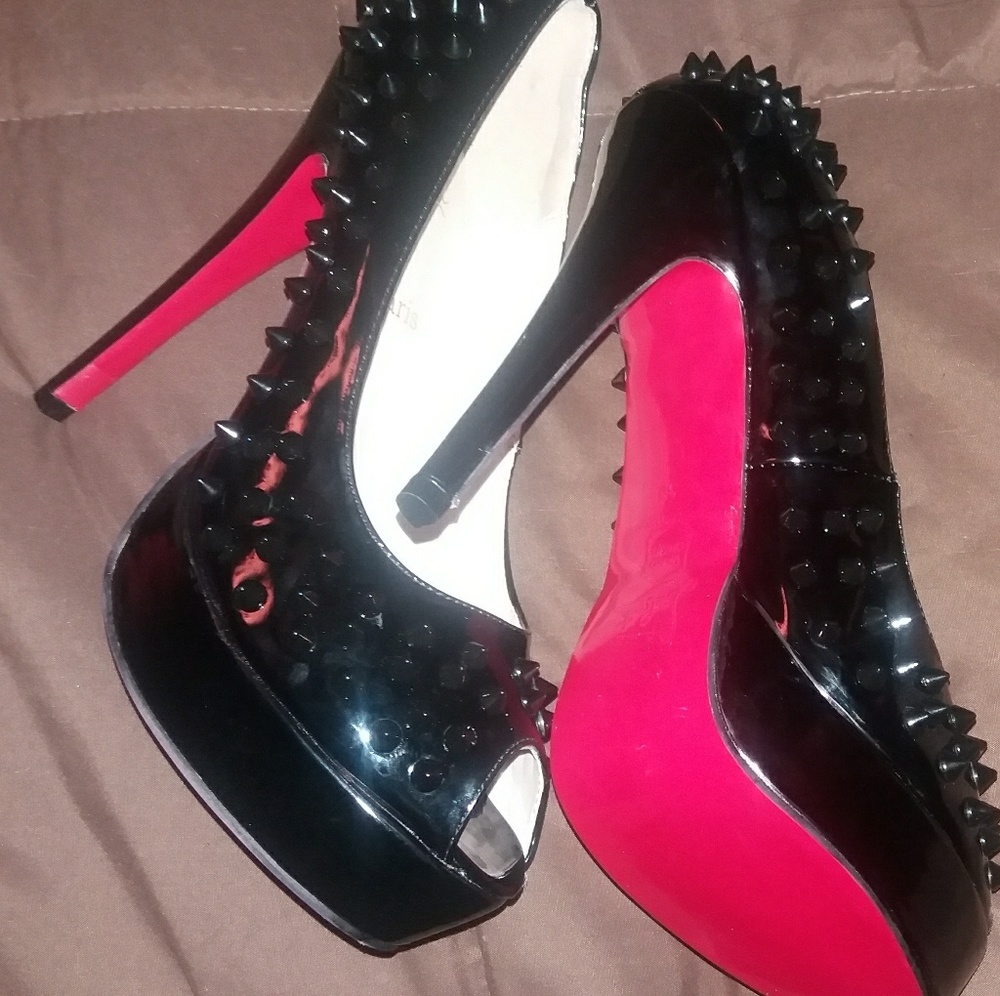 Red sole high heels size 39